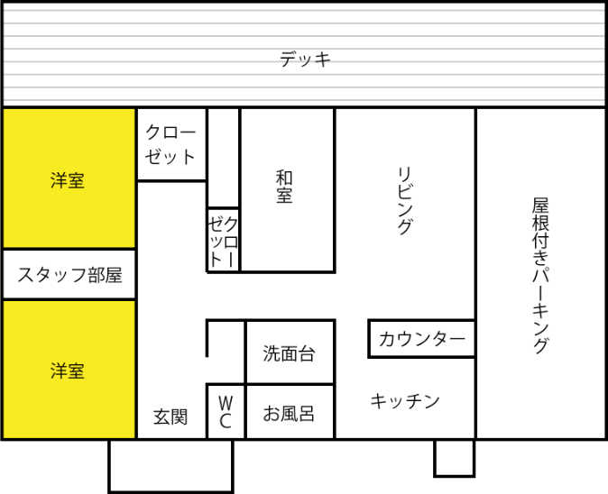 洋室見取り図